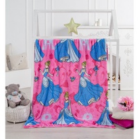 Плед флисовый "Протекс" Павлинка Золушка (130*170см.)