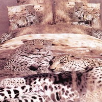 Постельное белье Famille RS-76, Королевский сатин, Евростандарт + 4 наволочки