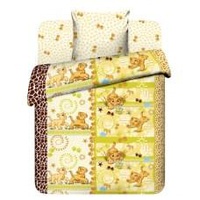 Постельное белье "Василек" Детский Принц Саванны Бязь (Детский (Ясли))