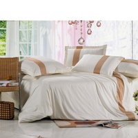 Постельное белье Valtery OD-07, Сатин однотонный, Семейный