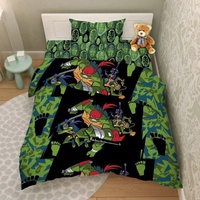 Постельное белье "Василек" Детский Эволюция черепашек Бязь (1,5-спальный)