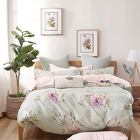 Постельное белье "Valtery" C-287 сатин печатный (2-спальный)