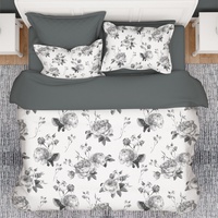 Постельное белье Famille RS-408, Королевский сатин, Евростандарт