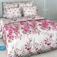 Постельное белье "Василиса" Нежный шепот Бязь (1,5-спальный)