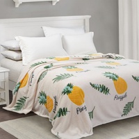 Плед велсофт Valtery Ананас, 200*220