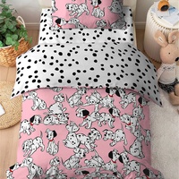 Постельное белье "Павлинка" Детский Далматинец цвет розовый Бязь (1,5-спальный)
