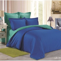Постельное белье Valtery LS-30, Cатин однотонный, Семейный
