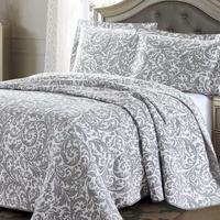 Покрывало Valtery XJ-07, Полиэстер, Евро (240х260) + 2 наволочки (50х70)