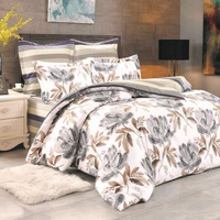 Постельное белье "Valtery" C-338 сатин печатный (2-спальный)