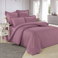 Постельное белье Valtery LS-40, Cатин однотонный, 2-спальный