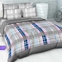 Постельное белье "Василиса" Ритм 1 Бязь (Дуэт (Семейный))