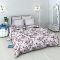 Постельное белье "Василиса" Притяжение Бязь (Евро)