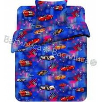 Постельное белье "Василек" Детский Форсаж Бязь (1,5-спальный)