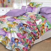 Постельное белье детское Valtery Сказочные феи, Поплин, 1.5-спальный