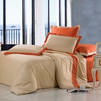 Постельное белье Valtery OD-17, Сатин однотонный, Семейный