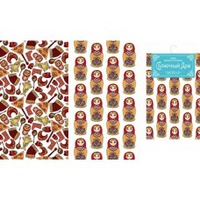 Набор вафельных полотенец "НордТекс" Матрешки (40*70-2шт.)