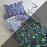 Постельное белье "Тейковский ХБХ" Детский Холодное сердце Neon Магия Эльзы Поплин (1,5-спальный)