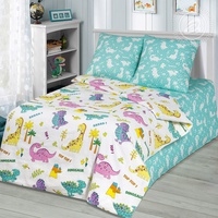 Постельное белье "АртПостель" Детский Динопарк Бязь (1,5-спальный)