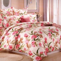 Постельное белье "Valtery" CL-197 сатин печатный (Дуэт (Семейный)