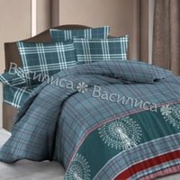 Постельное белье "Василиса" Лазаревский парк Некст Бязь (Евро)