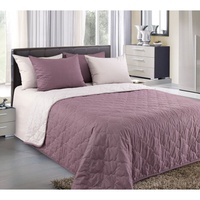 Покрывало стеганое "Текс-Дизайн" Шоколадный крем Перкаль (200*210см.)