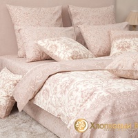 Постельное белье "Хлопковый Край" Венеция какао Бязь-люкс с наволочками 50/70 (1,5-спальный)