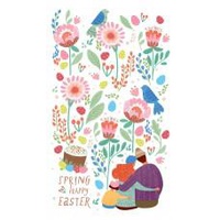 Полотенце вафельное "НордТекс" Солнечный дом Семья (40*70-1шт.)