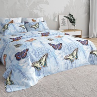 Постельное белье Valtery BR-60, Бабочки, Бязь, 2-спальный