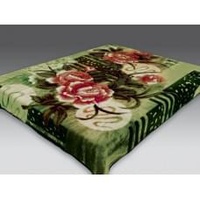 Плед "Орленок" Пузыри зеленый акрил (150*200 см.)