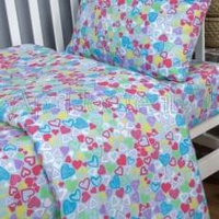 Постельное белье "АртПостель" Детский Сердечки Поплин (Детский (Ясли))