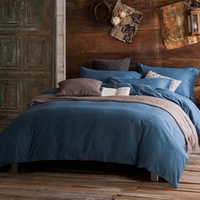 Постельное белье Valtery MO-33, Софткоттон однотонный, Семейный