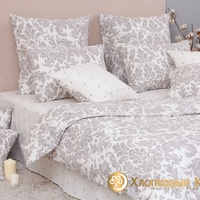 Постельное белье "Хлопковый Край" Равенна лён Бязь-люкс с наволочками 50/70 (1,5-спальный)