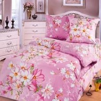 Постельное белье "АртПостель" Магнолии розовые Бязь (Дуэт (Семейный)