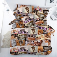 Постельное белье детское Valtery Фотоколлаж, Поплин, 1.5-спальный