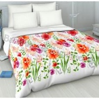 Постельное белье "Василиса" Акварельная роскошь Бязь (Евро)