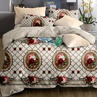 Постельное белье Valtery MP-34, Софткоттон печатный, Евростандарт