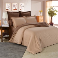 Постельное белье Valtery LS-03, Сатин однотонный, 1.5-спальный