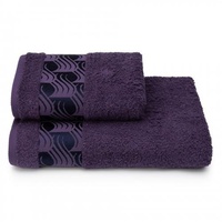 Полотенце махровое "Cleanelly" Tempesta фиолетовое (50*90см.)