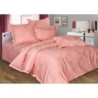 Постельное белье "АртПостель" Маркиза персик Сатин-жаккард (Дуэт (Семейный))