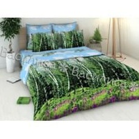 Постельное белье "Василиса" Березки Бязь (1,5-спальный)