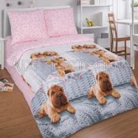 Постельное белье "АртПостель" Детский Верный друг Поплин (1,5-спальный)
