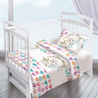 Постельное белье детское Valtery Котенок с зайкой, Поплин, 1-спальный