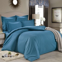 Постельное белье Valtery LS-58, Cатин однотонный, Семейный