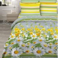 Постельное белье "Василиса" Русское раздолье 1 Бязь (1,5-спальный)