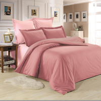 Постельное белье Valtery LS-40/1, Cатин однотонный, Семейный