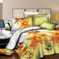 Постельное белье Valtery SF-07, Полисатин 3D, Семейный