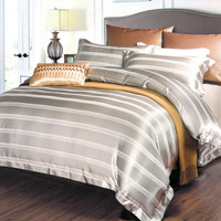 Постельное белье "Valtery" L-39 жаккард шелковый (Евро)