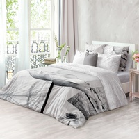 Постельное белье "Волшебная ночь" Poppy Ранфорс с наволочками 50/70 (1,5-спальный)