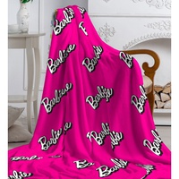 Плед флисовый "Протекс" Павлинка BARBIE (100*150см.)