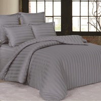 Постельное белье "Valtery" OD-52 страйп-сатин (Дуэт (Семейный)